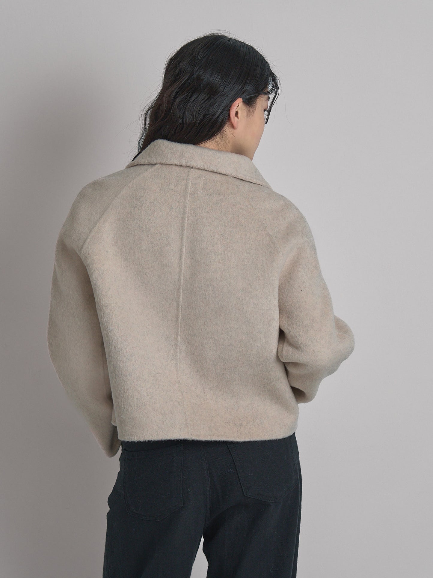 wool short jacket