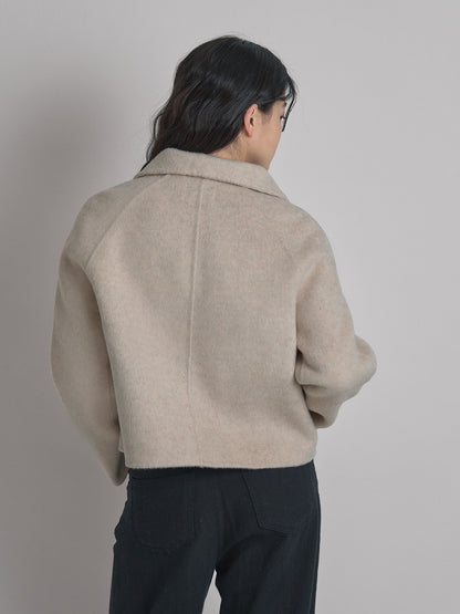 wool short jacket