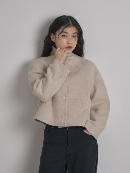 wool short jacket