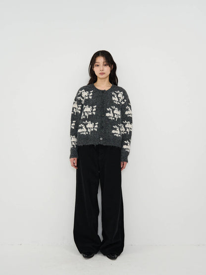 nordic wool cardigan