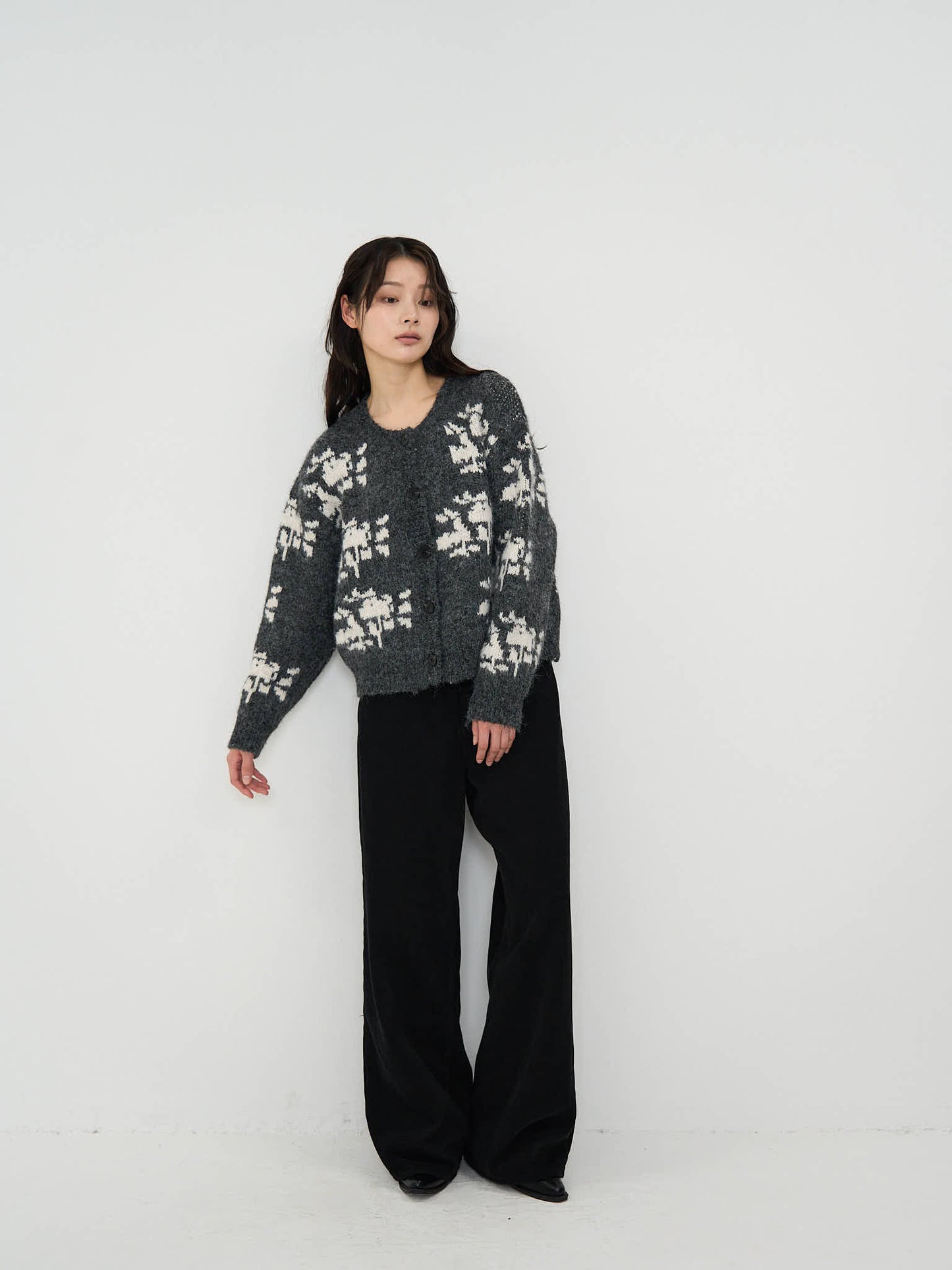 nordic wool cardigan