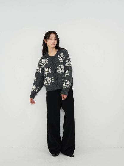 nordic wool cardigan