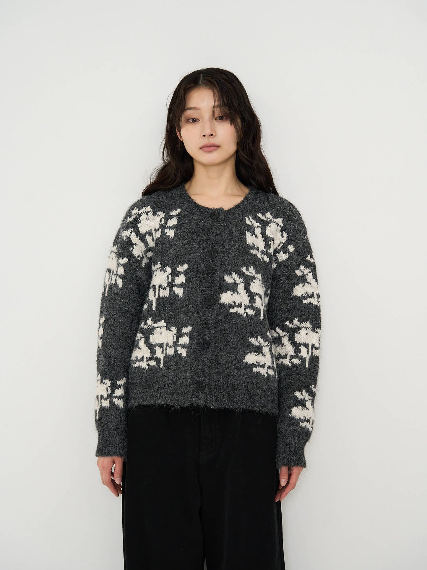 nordic wool cardigan