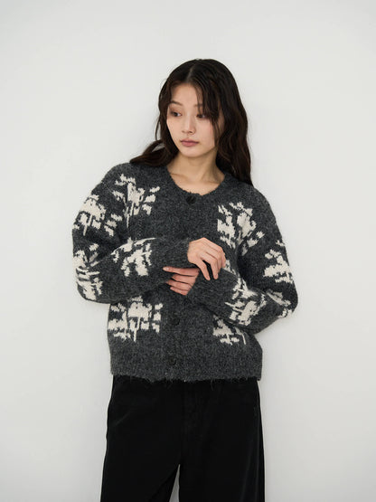 nordic wool cardigan