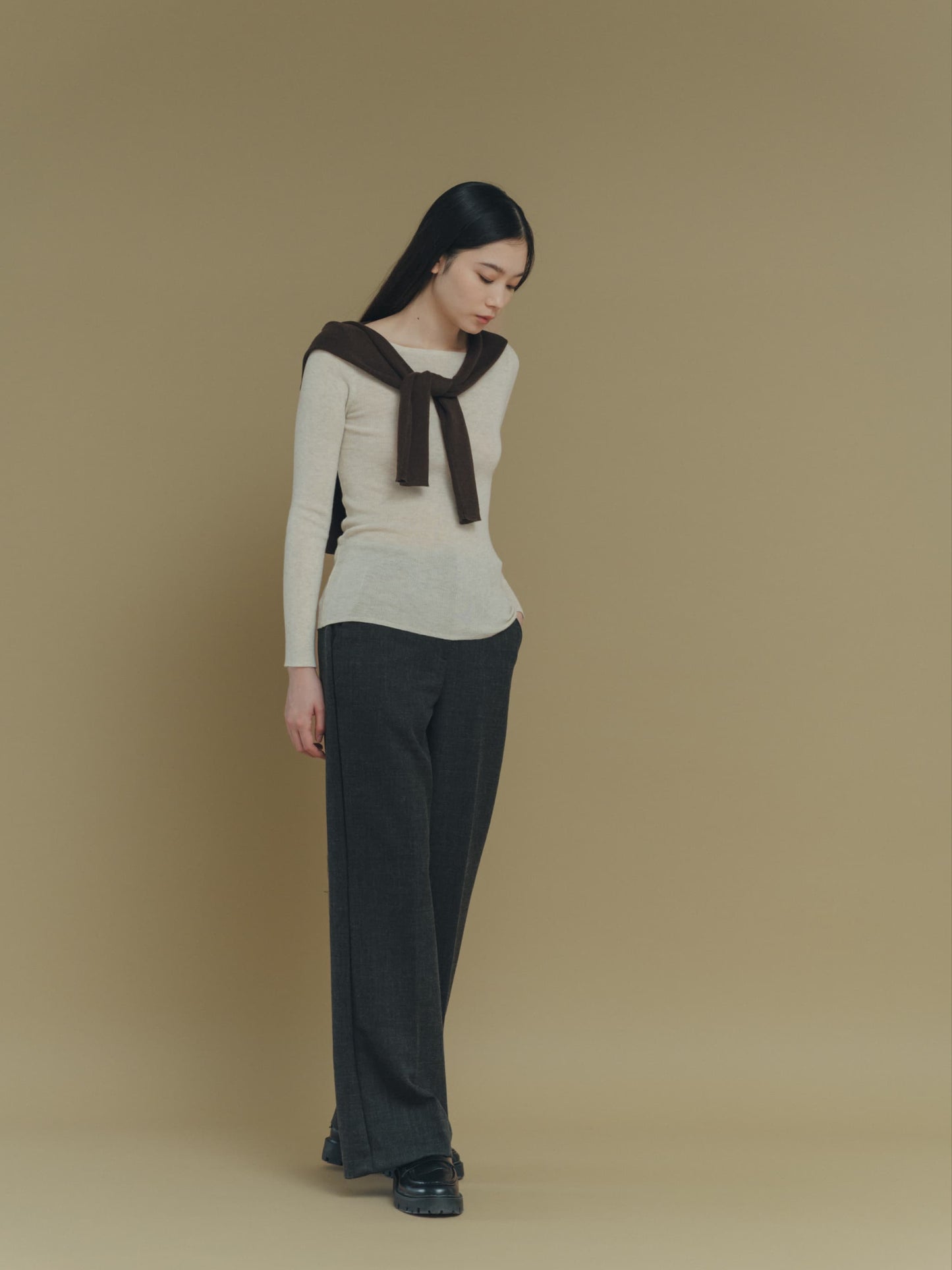 bootcut tailored pants