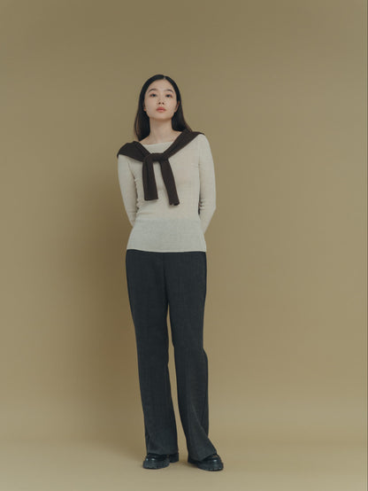 bootcut tailored pants