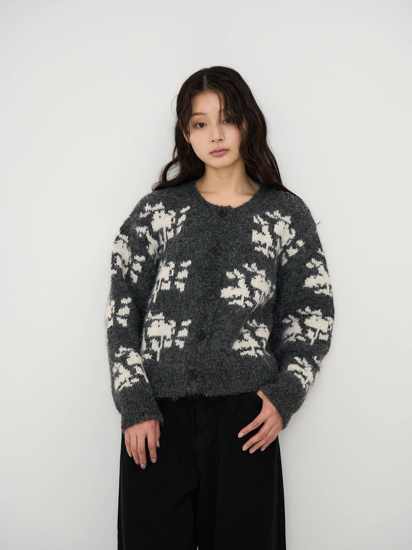 nordic wool cardigan