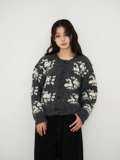 nordic wool cardigan