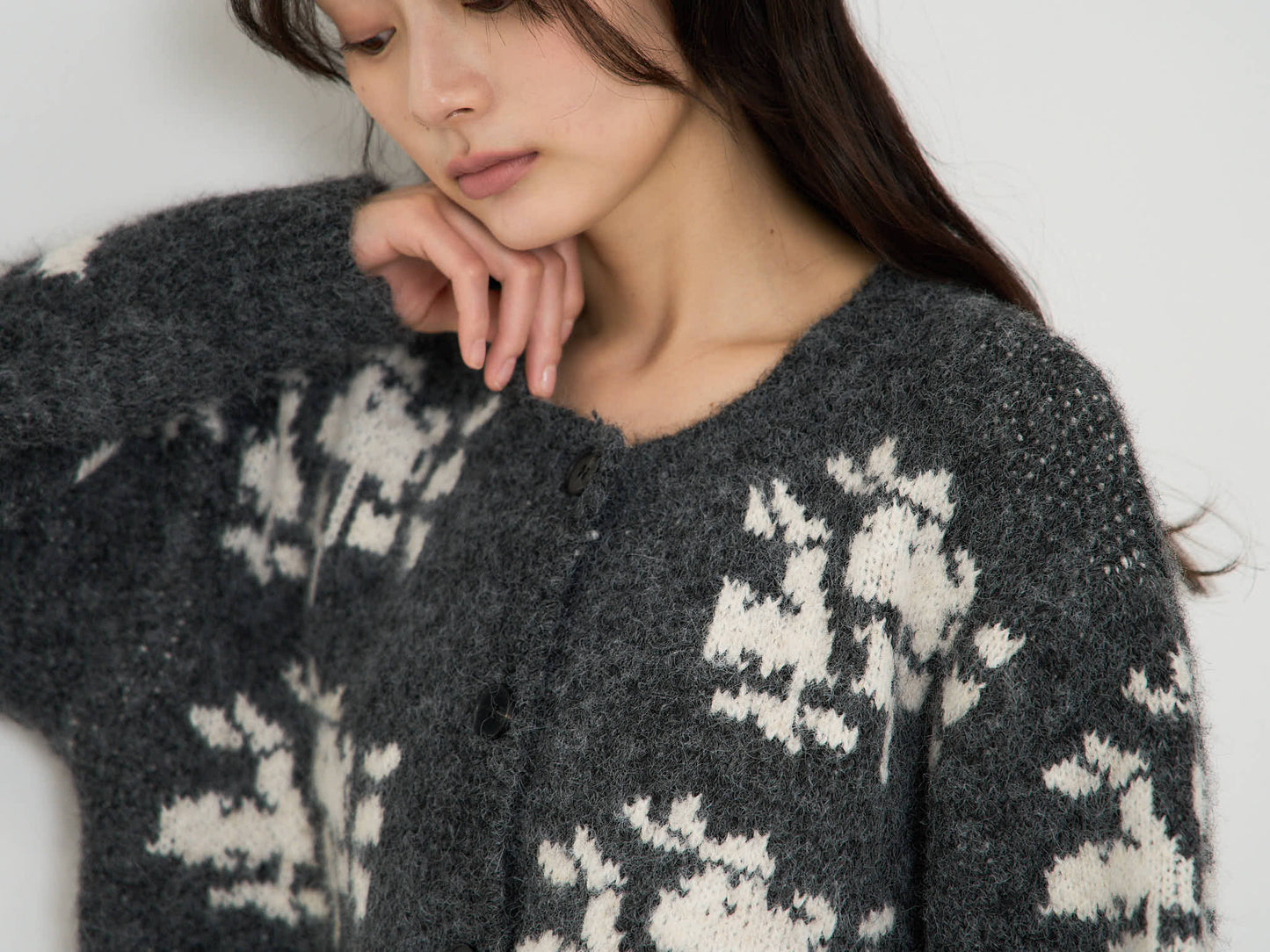 nordic wool cardigan