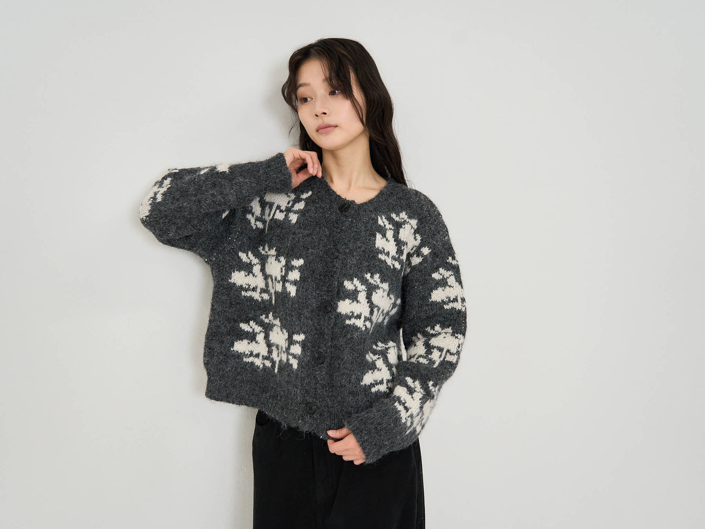nordic wool cardigan