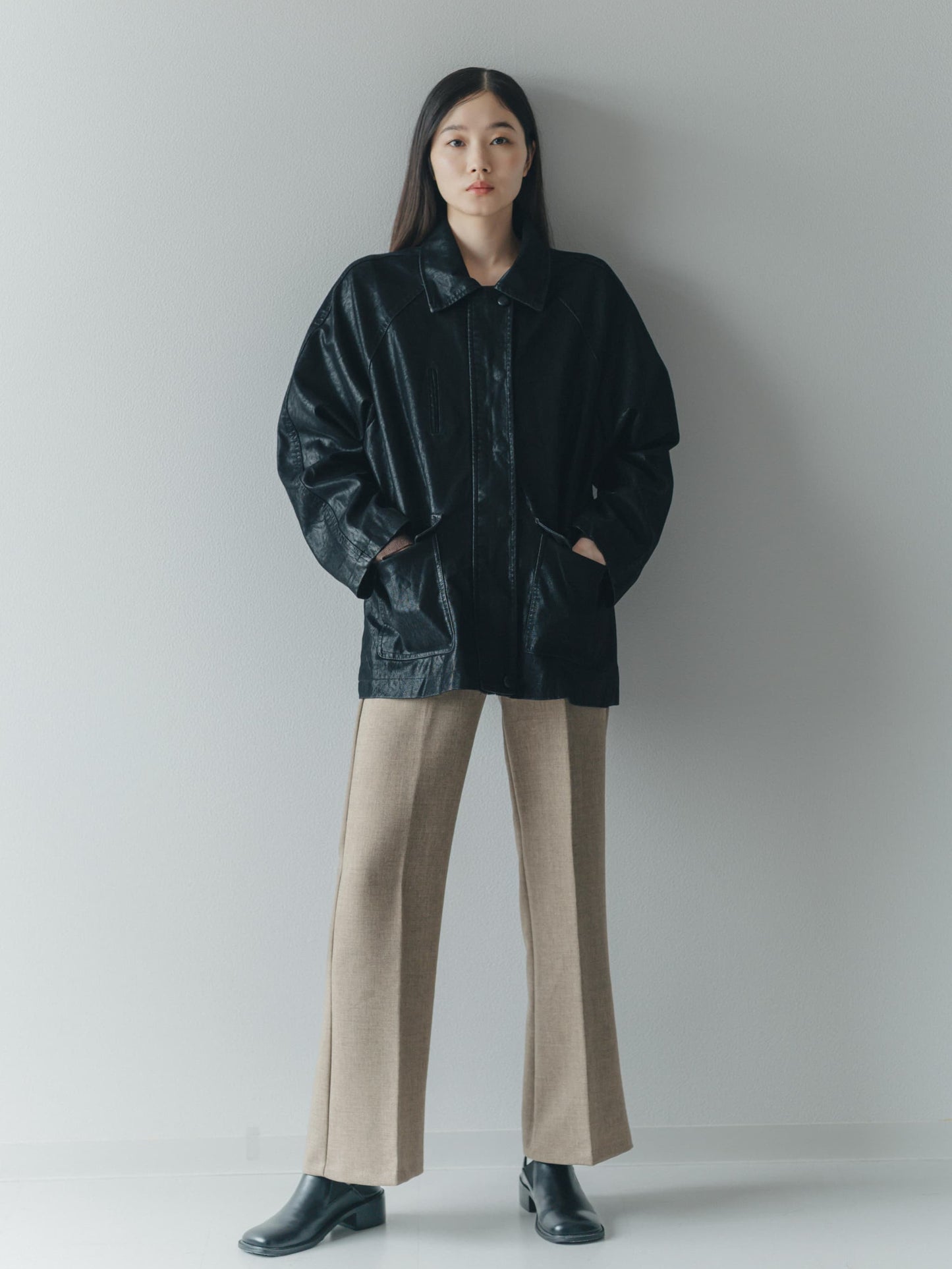 bootcut tailored pants