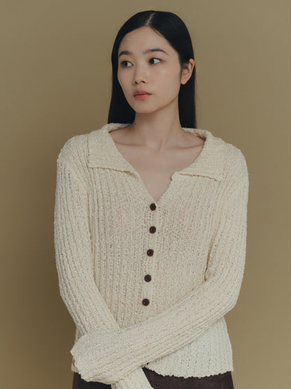 chunky knit cardigan