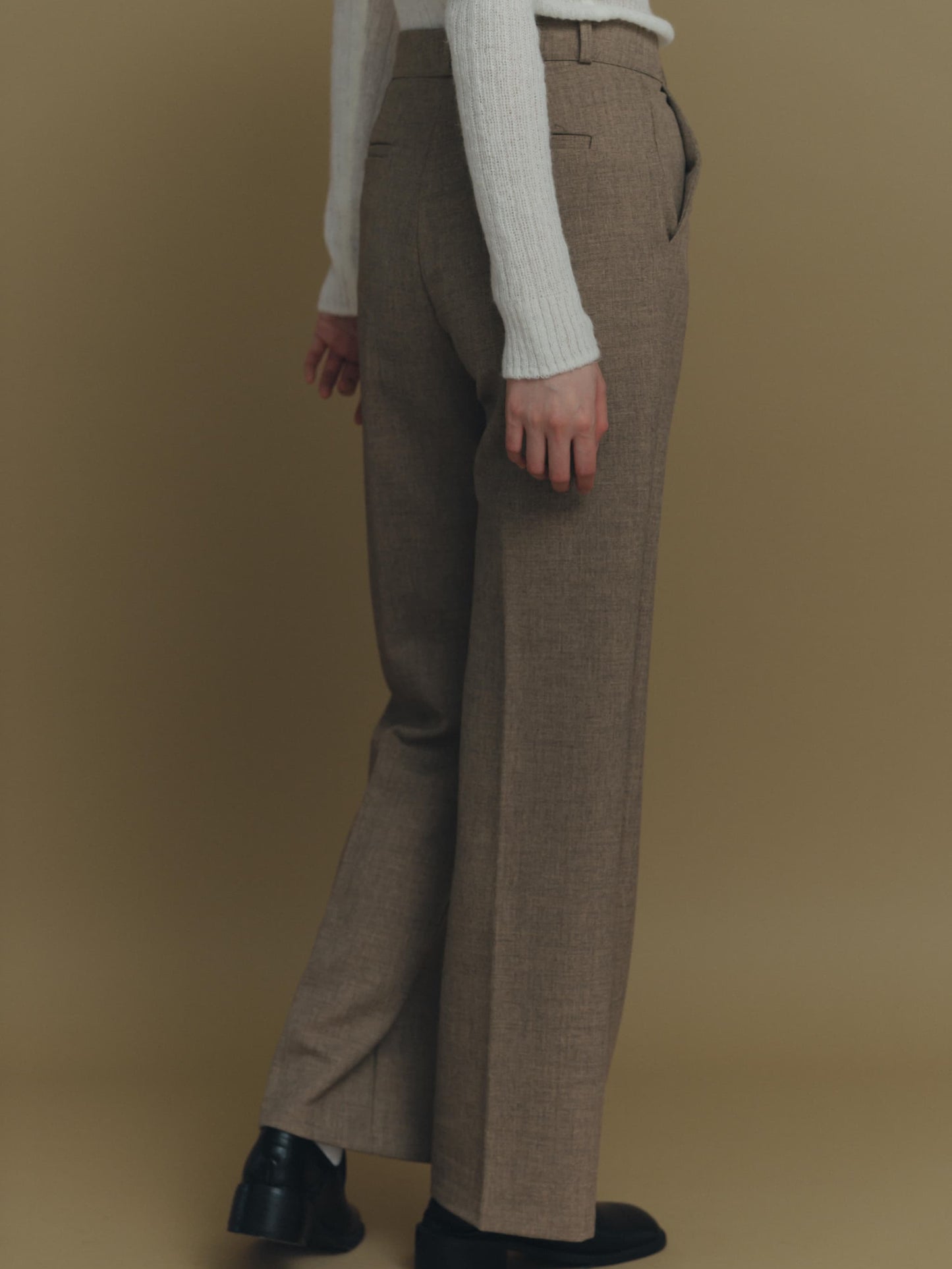 bootcut tailored pants