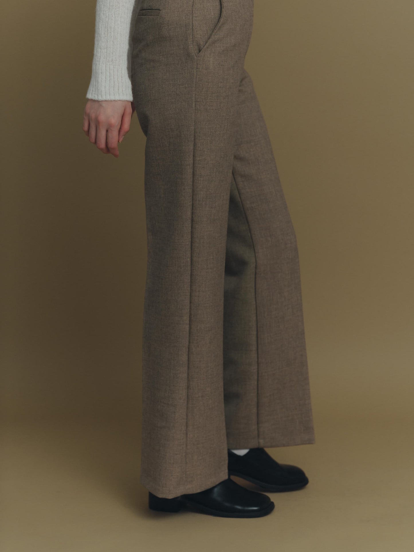 bootcut tailored pants
