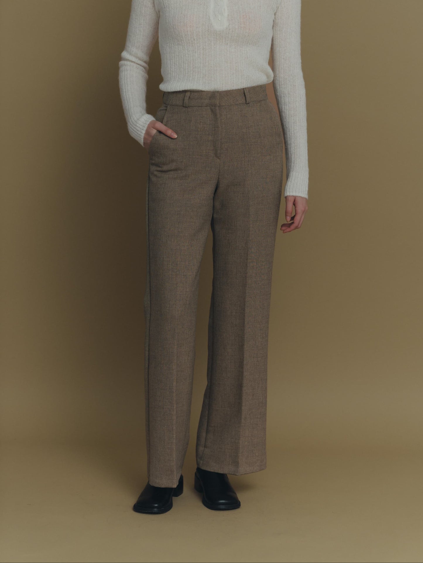 bootcut tailored pants