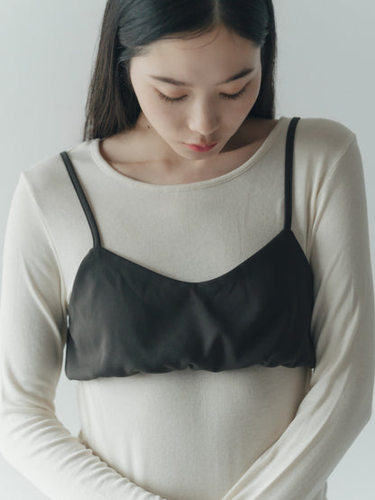 cream bustier