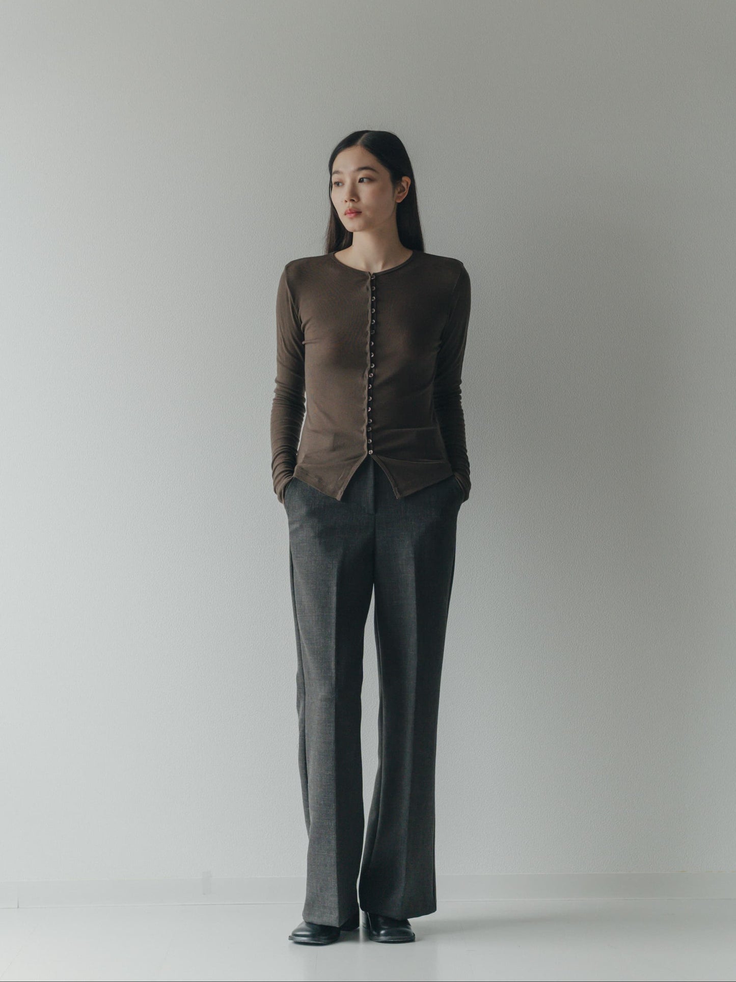 bootcut tailored pants