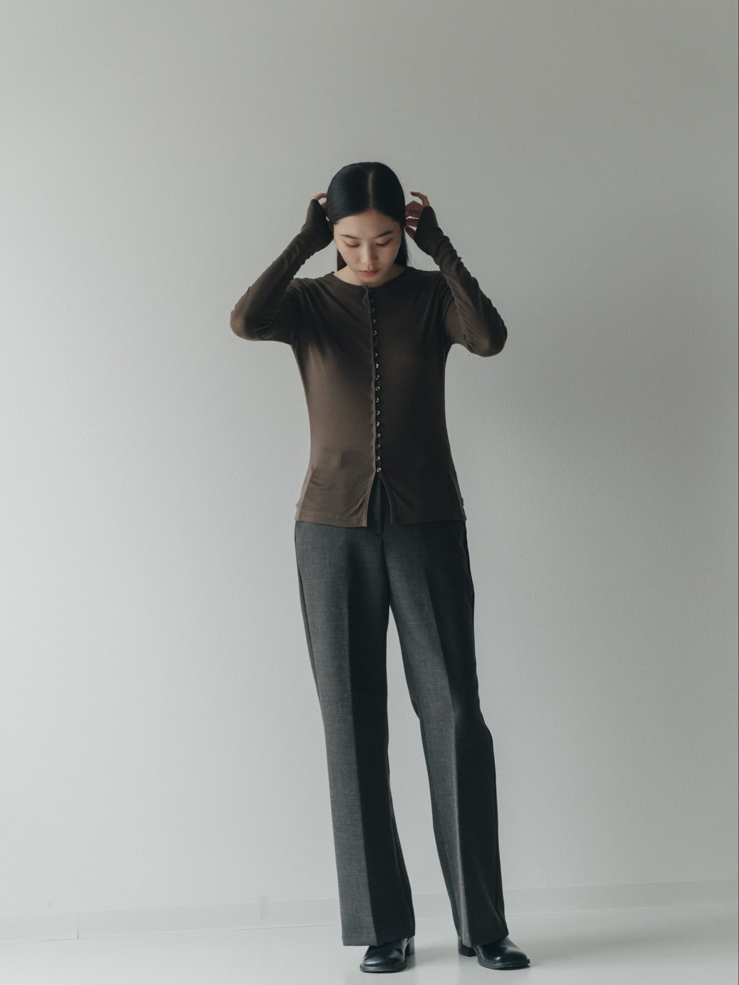 button cardigan