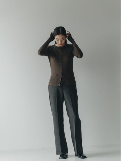 button cardigan