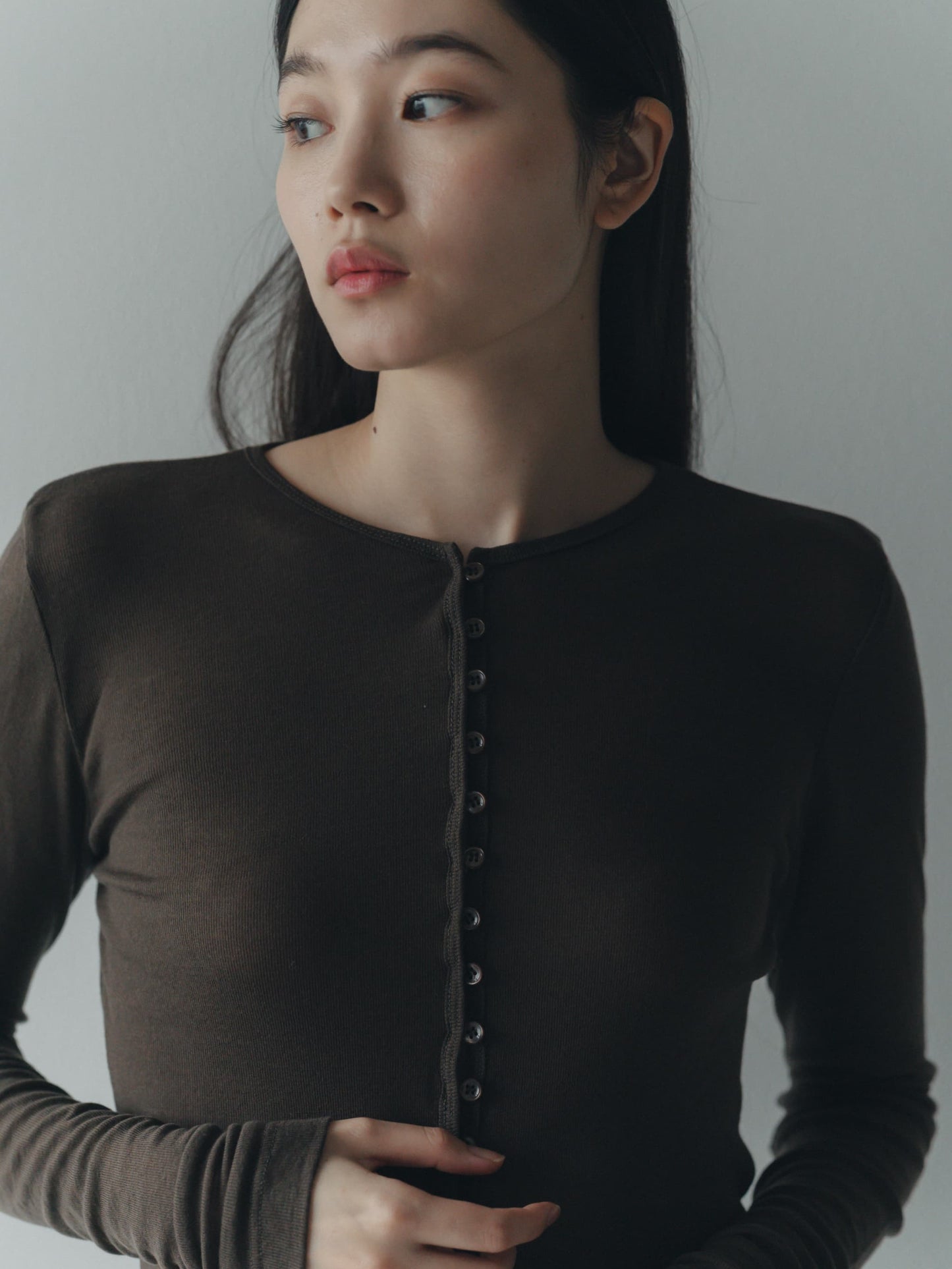 button cardigan