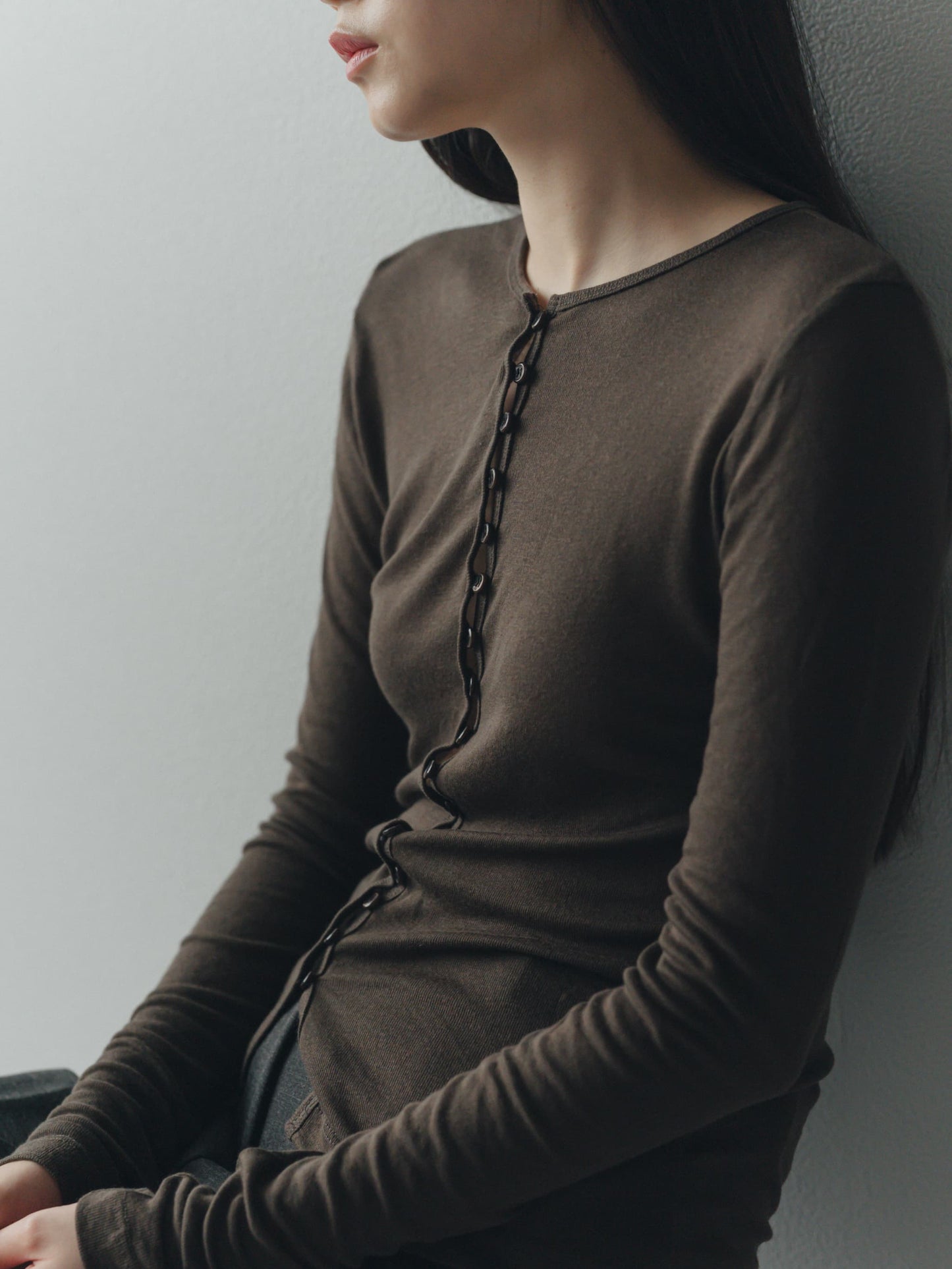 button cardigan