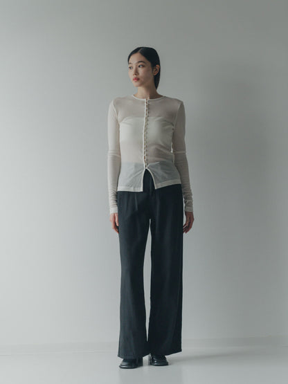 button cardigan