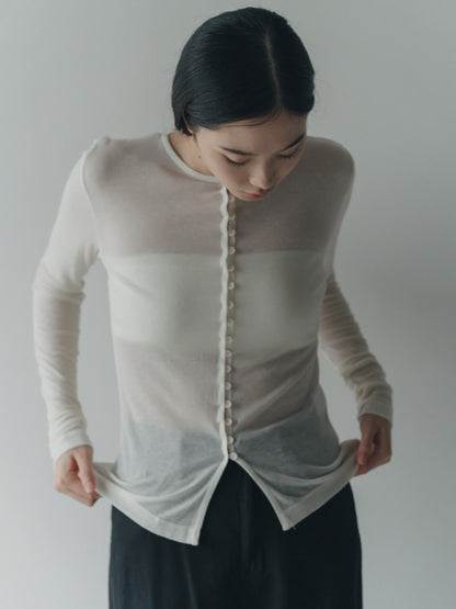 button cardigan