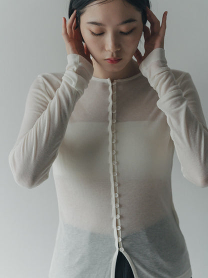 button cardigan