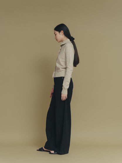 2way neck cardigan