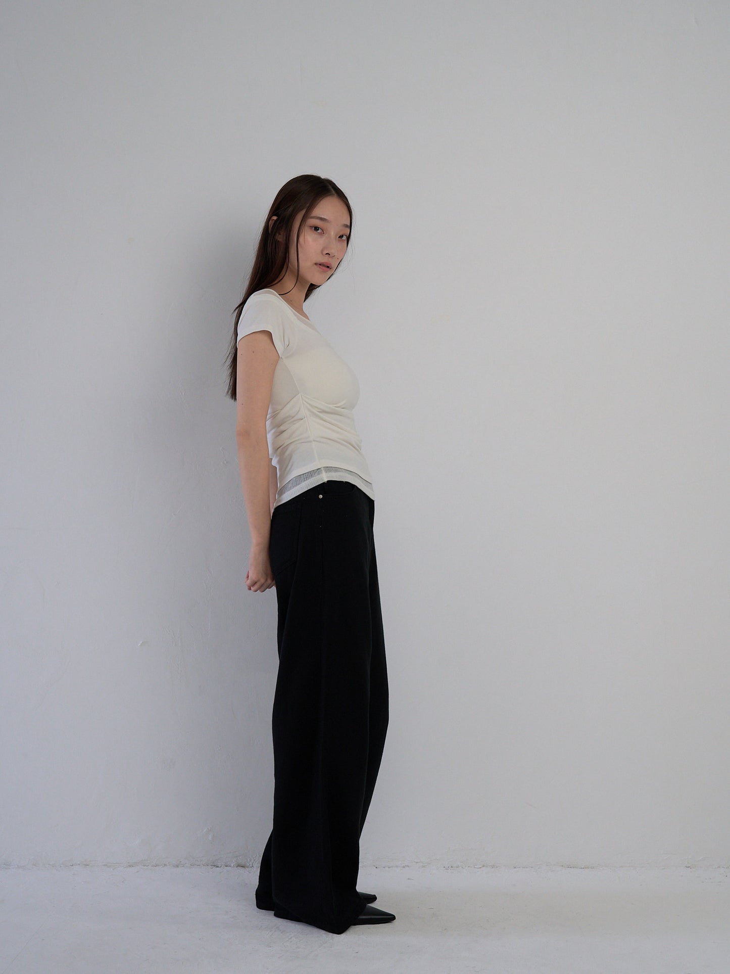 two tone layered T
