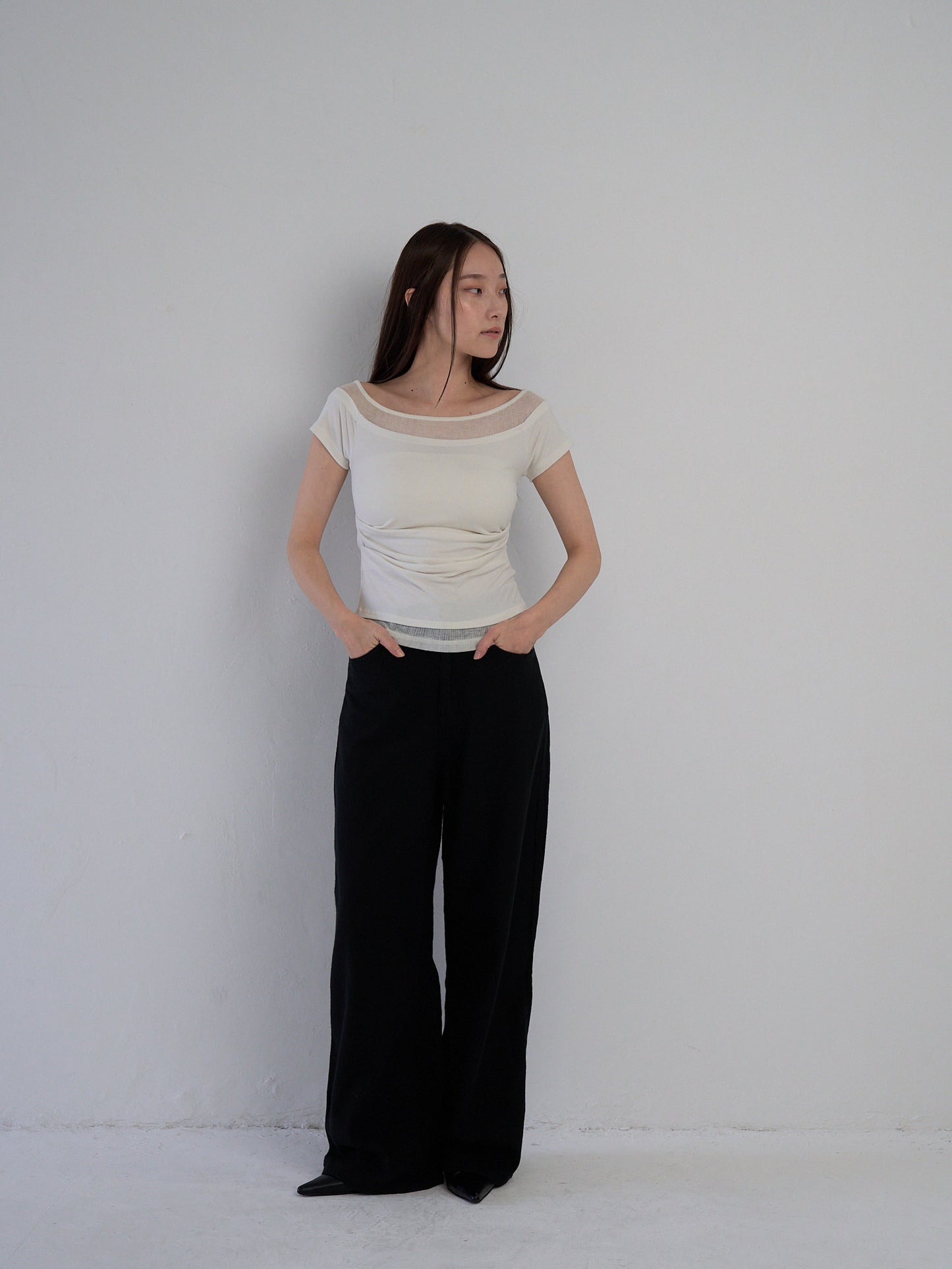 two tone layered T
