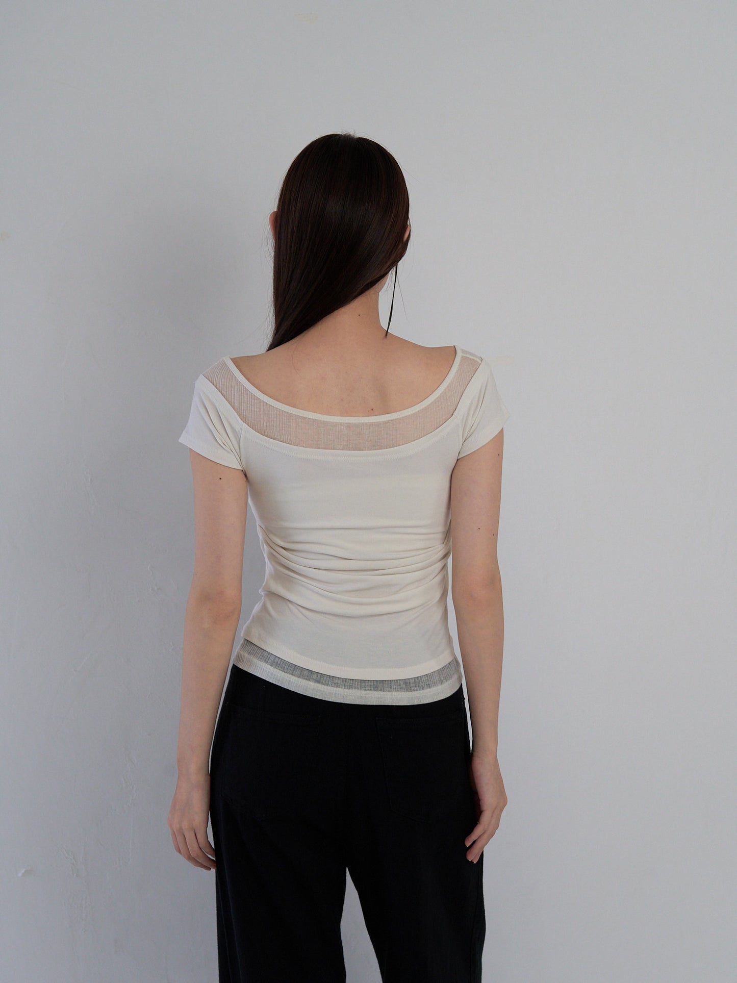 two tone layered T