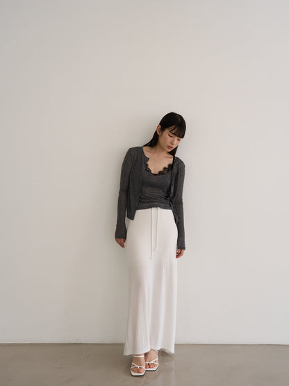 layered cardigan set