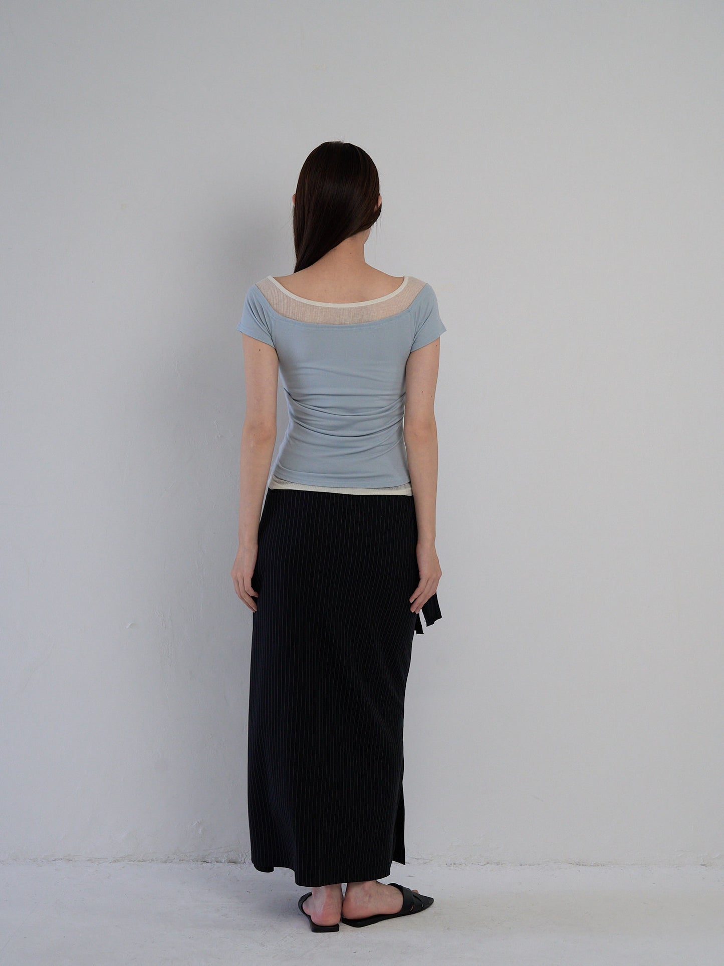 two tone layered T