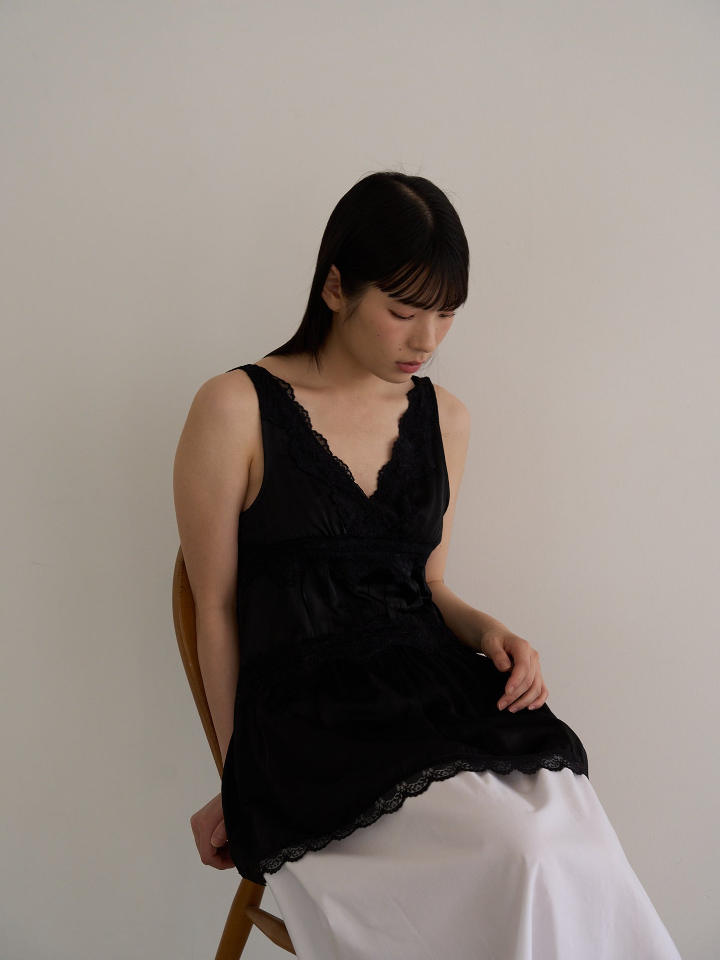 lace sleeveless tunic