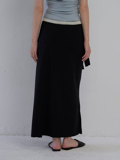 drape wrap skirt