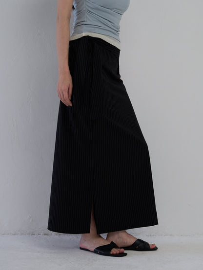 drape wrap skirt