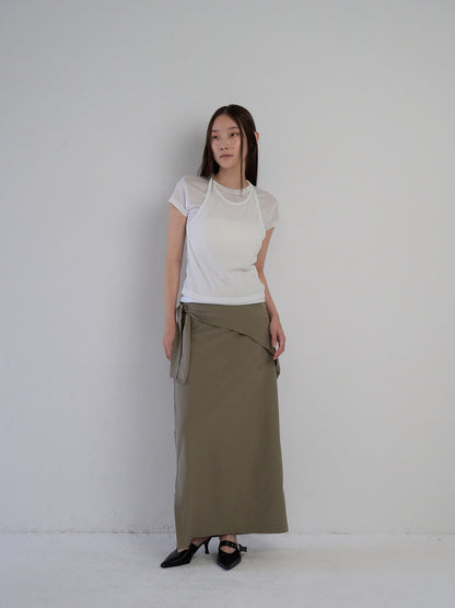 halter layered tops
