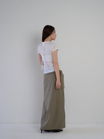 halter layered tops
