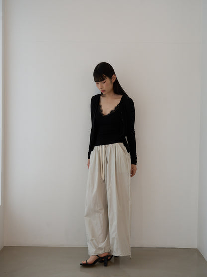 string nylon pants
