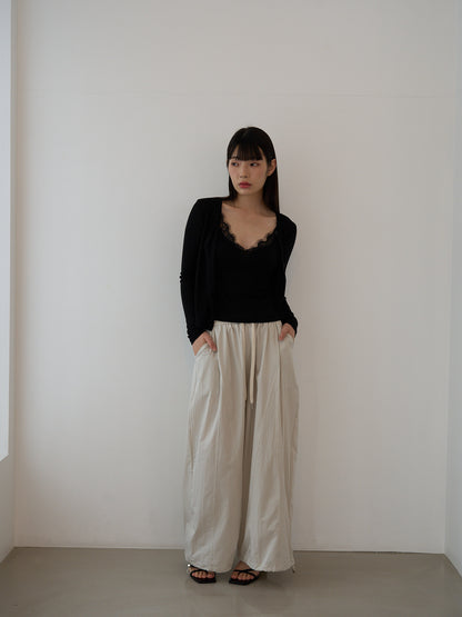 string nylon pants