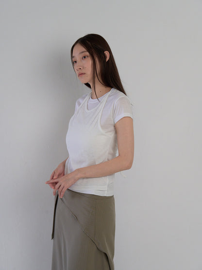 halter layered tops