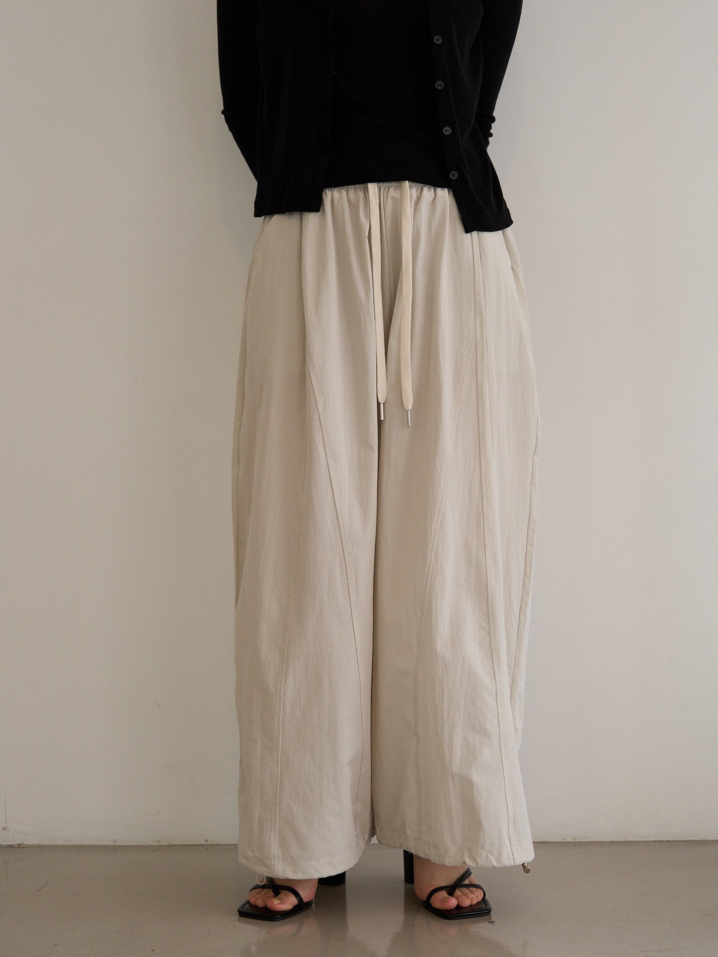 string nylon pants