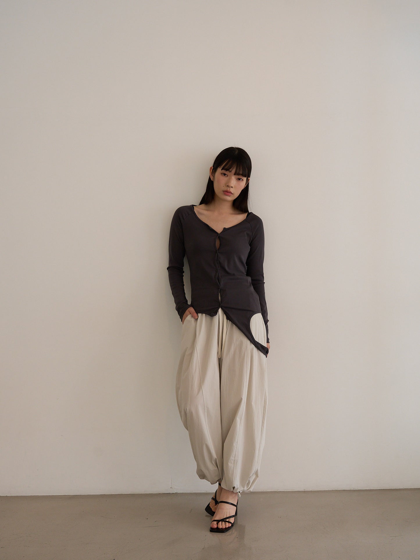 string nylon pants