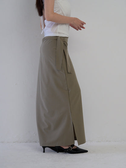drape wrap skirt
