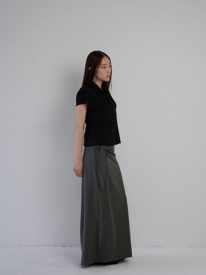 drape wrap skirt