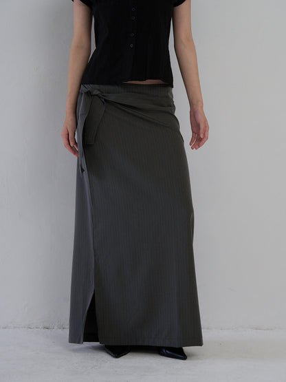 drape wrap skirt