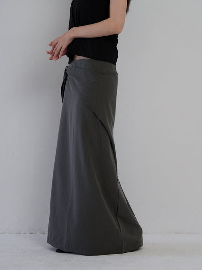 drape wrap skirt