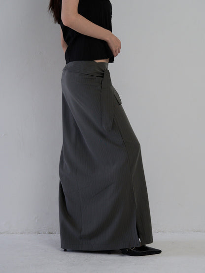 drape wrap skirt