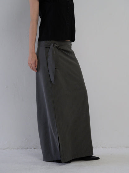 drape wrap skirt